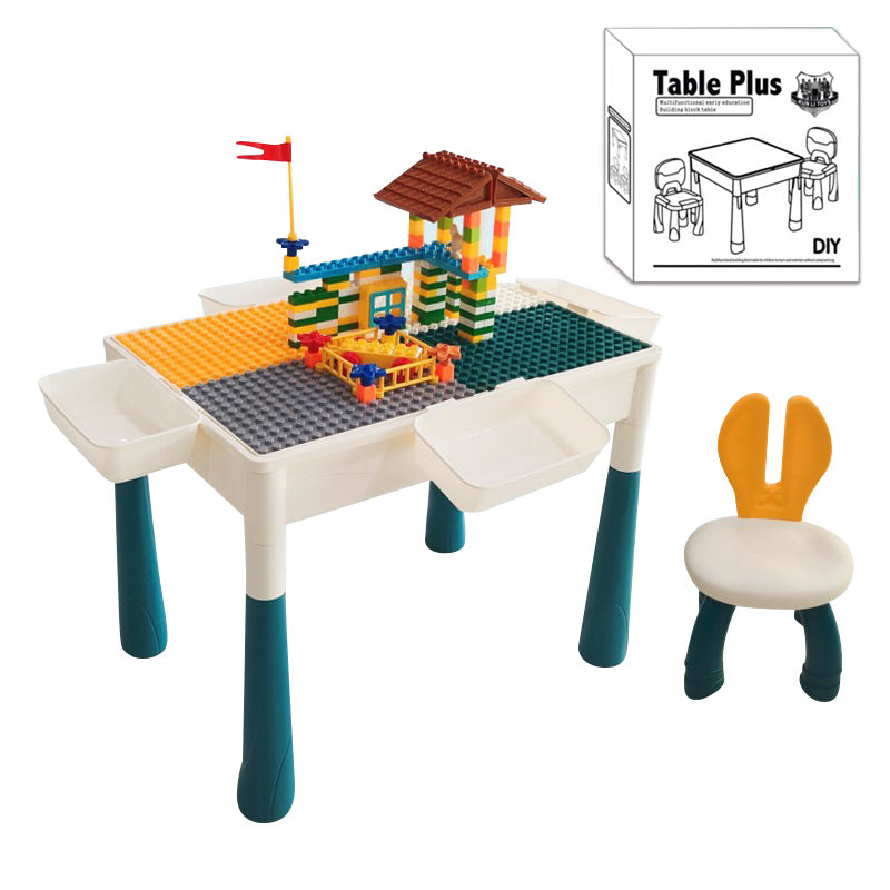 120Pcs Blocks Table