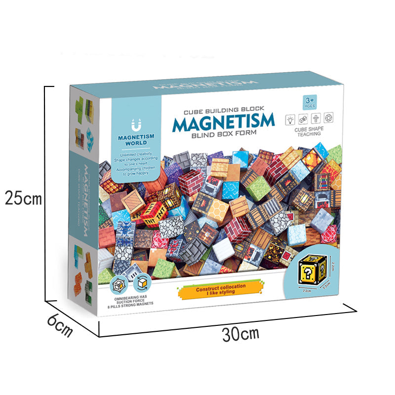 162Pcs Magnetic Blocks