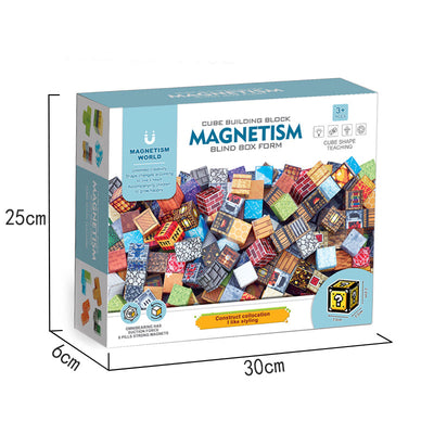 162Pcs Magnetic Blocks