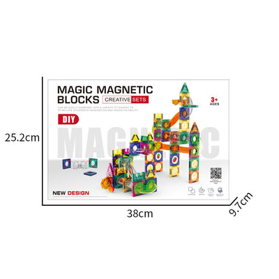 126Pcs Magnetic Blocks