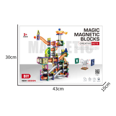 206Pcs Magnetic Blocks