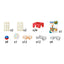 98Pcs Pipe Building Blocks