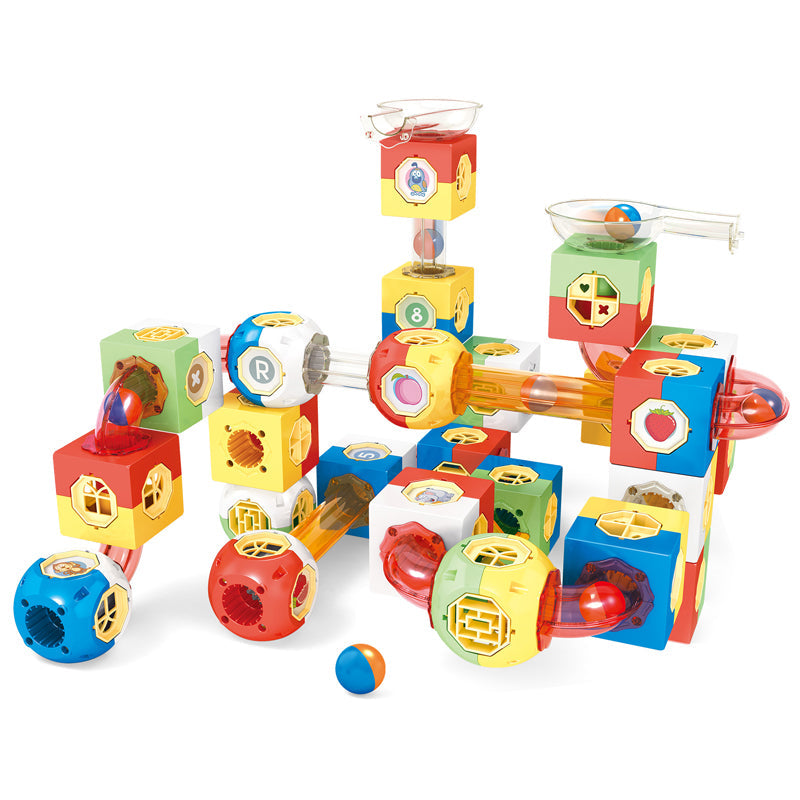 191Pcs Pipe Rolling Ball Building Blocks