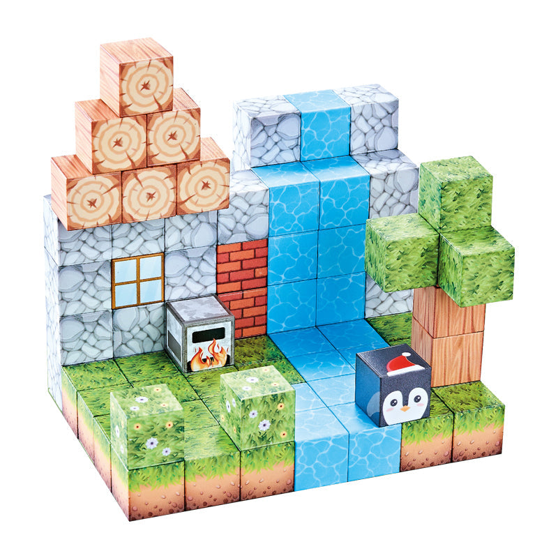 76Pcs Magnetic Blocks