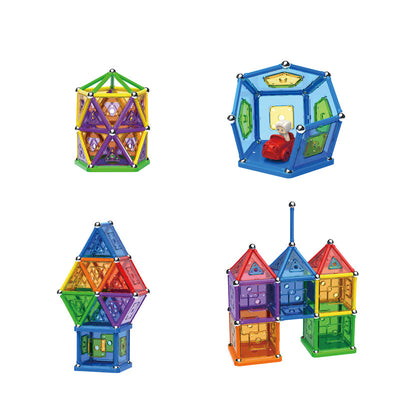 176PCS 3D Magnetic Blocks