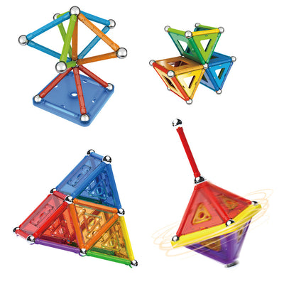 104PCS 3D Magnetic Blocks