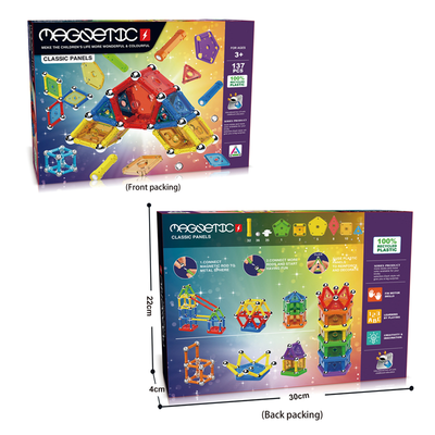 137PCS 3D Magnetic Blocks