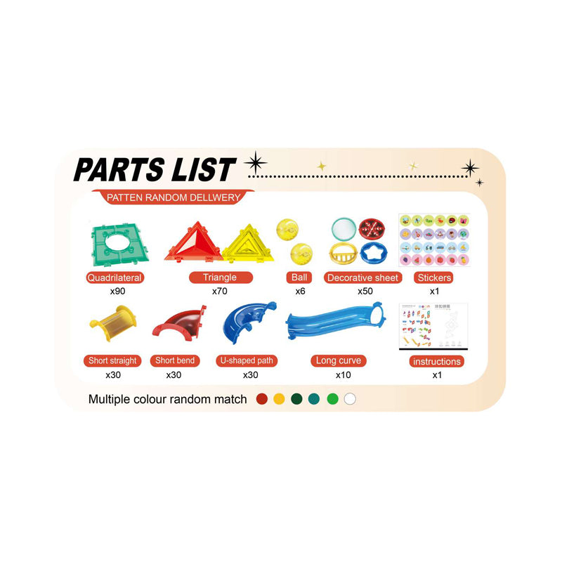 圣诞礼盒卡扣拼装积木/316PCS