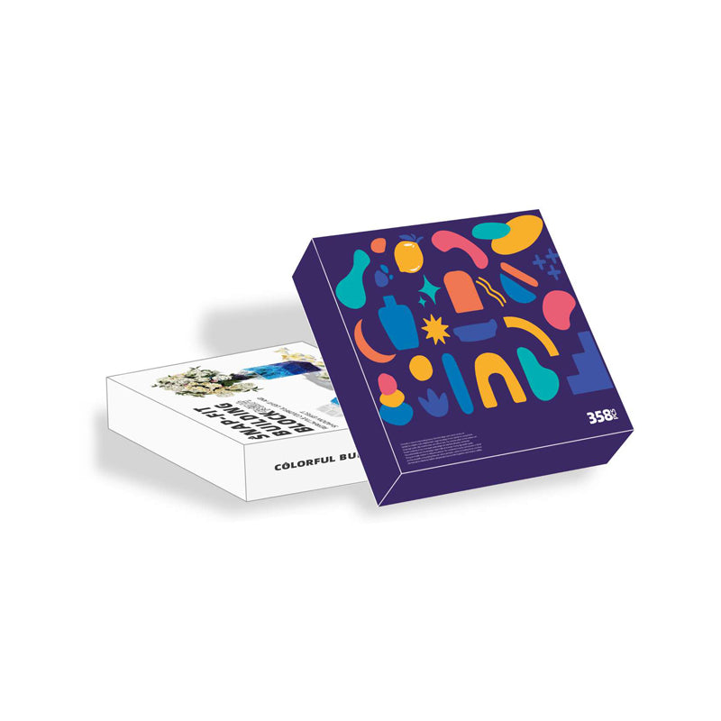 358Pcs Snap-Fit Building Block