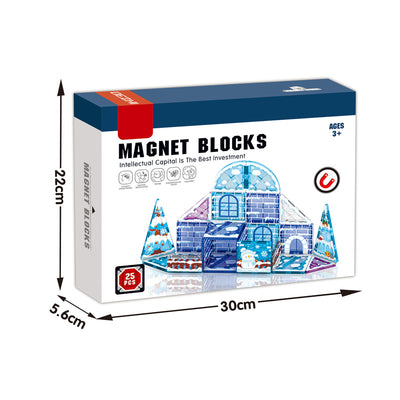 25Pcs Magnetic Blocks