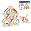 138Pcs Magnetic Tube Blocks