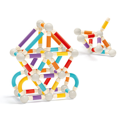 138Pcs Magnetic Tube Blocks