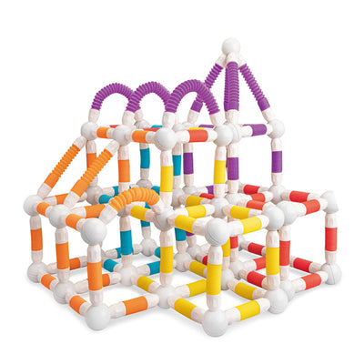 138Pcs Magnetic Tube Blocks