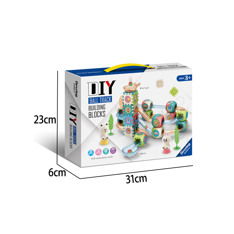 DIY Ball Track Buolding Blocks