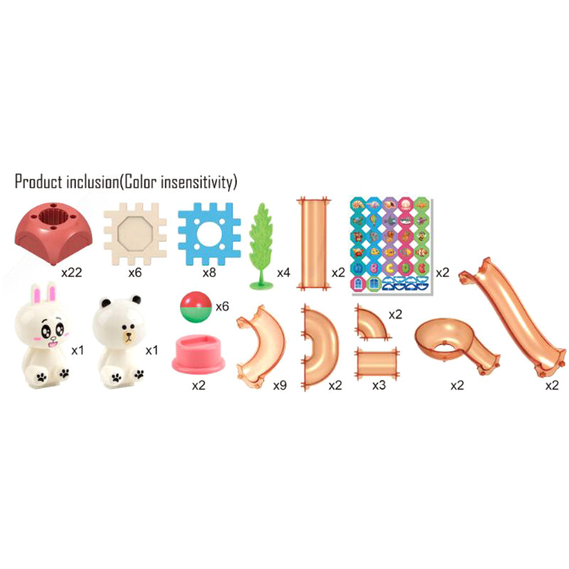 DIY Ball Track Buolding Blocks