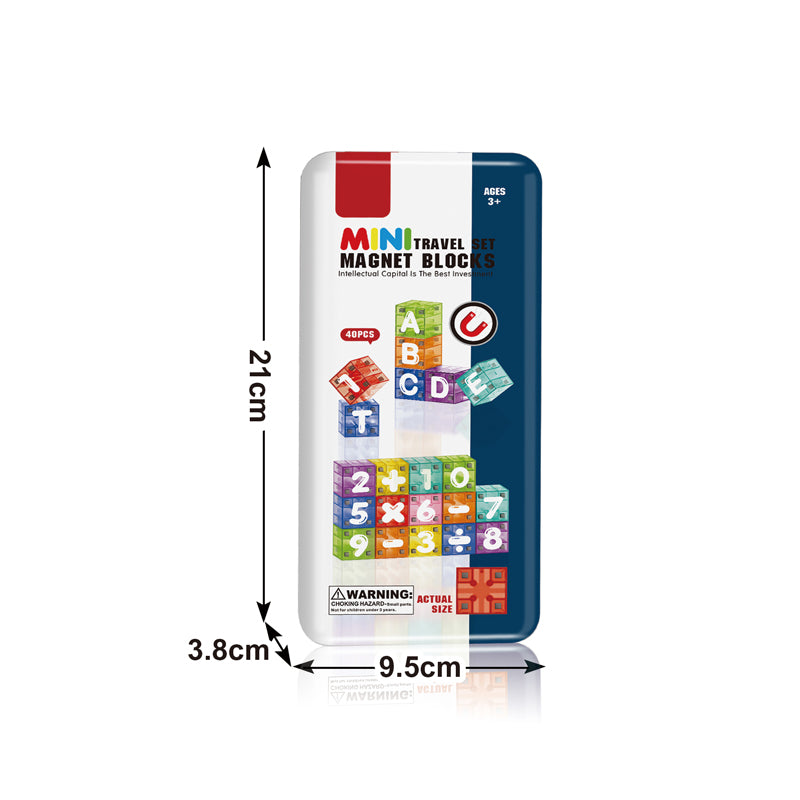 40Pcs Magnetic Block