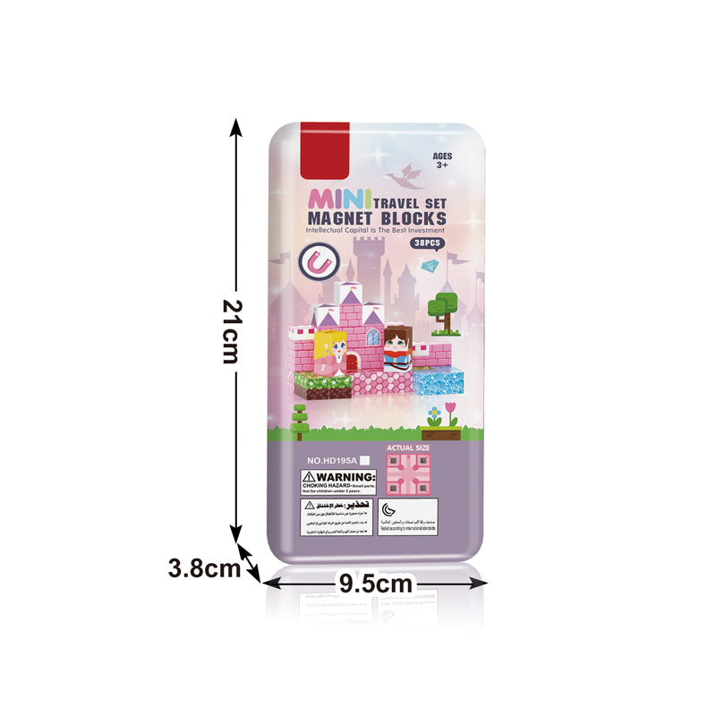 38Pcs Magnetic Block
