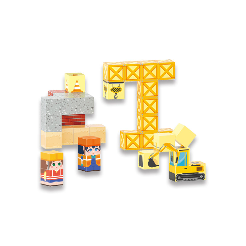 38Pcs Magnetic Block