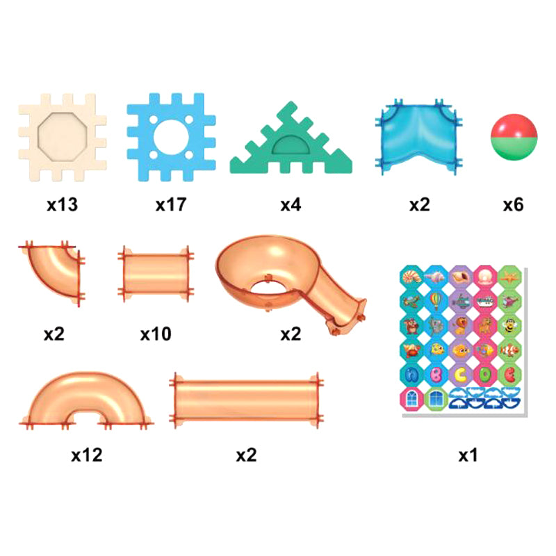 DIY Ball Track Buolding Blocks