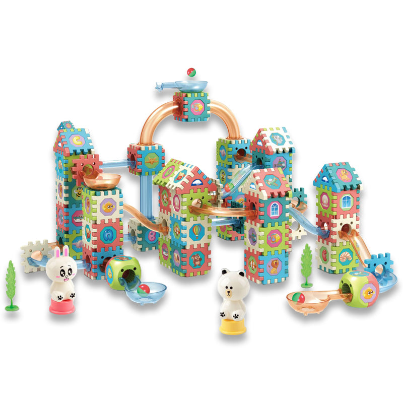 DIY Ball Track Buolding Blocks