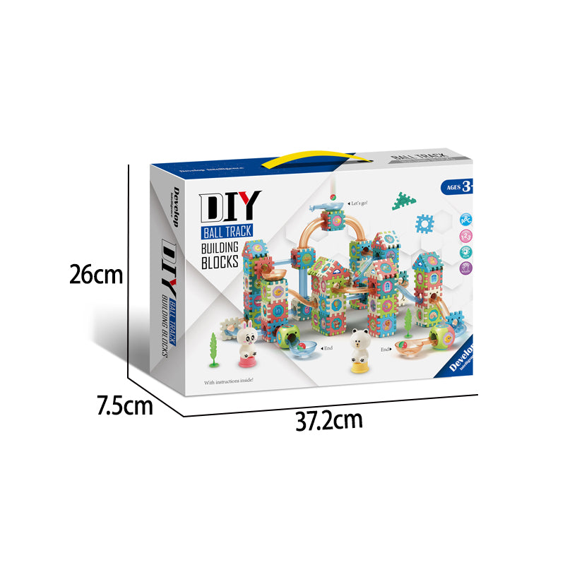 DIY Ball Track Buolding Blocks