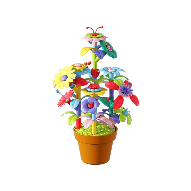 70Pcs Building Blocks Flower