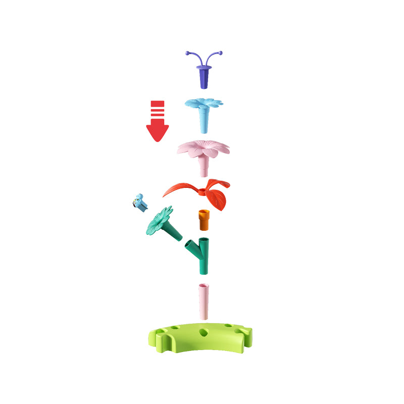 70Pcs Building Blocks Flower