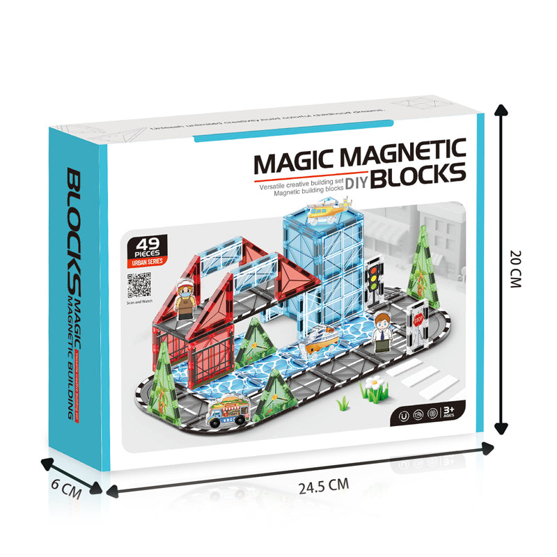 49 Pieces Magnetic Block