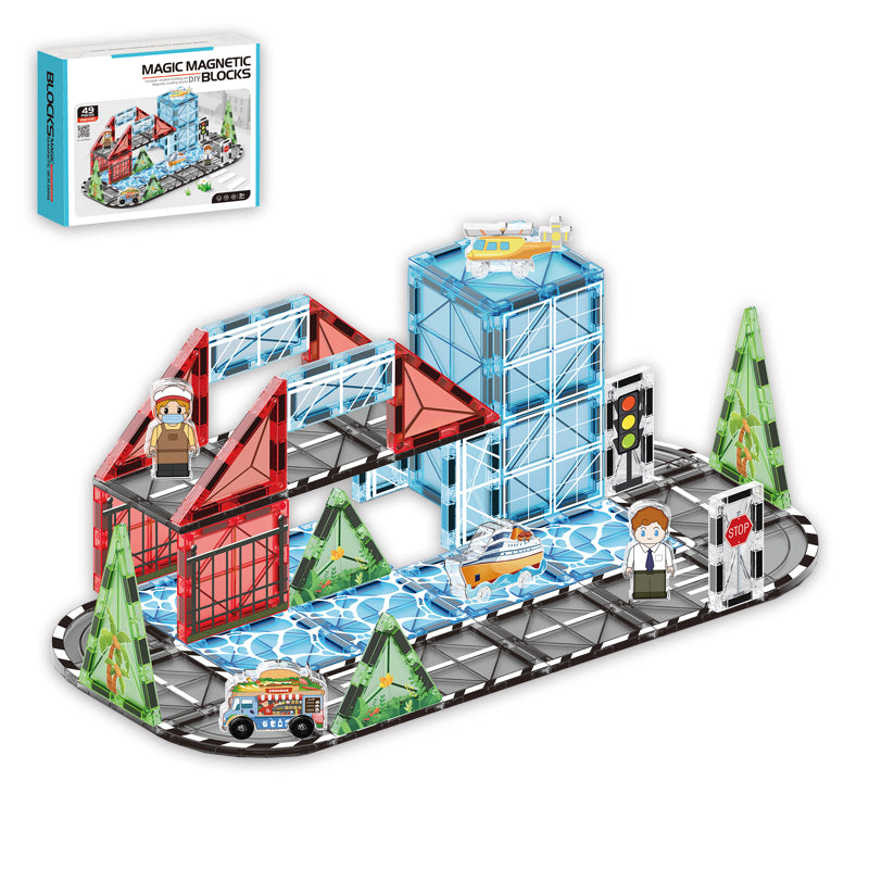 49 Pieces Magnetic Block