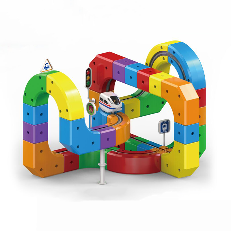 Magic Rail Cube Track Set(81 Pieces)