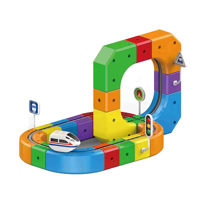 Magic Rail Cube Track Set(51 Pieces)
