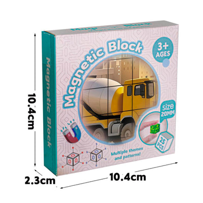 25 Pieces Magnetic Blocks Puzzle