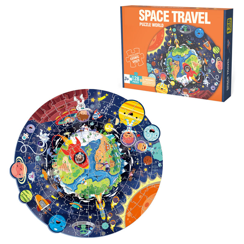 128Pcs Puzzle Game