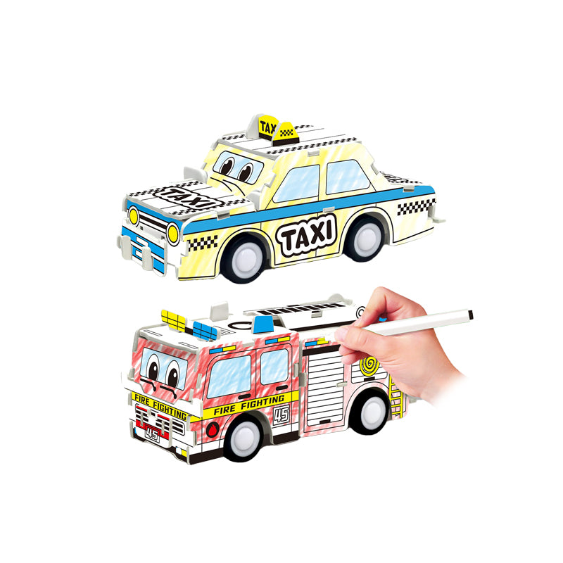 3D Puzzle Vehicle Set