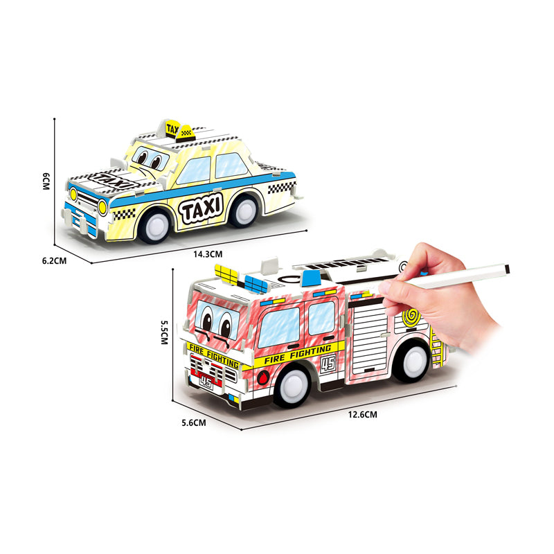 3D Puzzle Vehicle Set