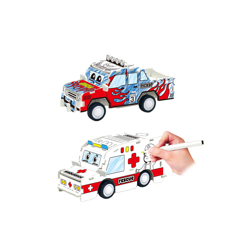 3D Puzzle Vehicle Set
