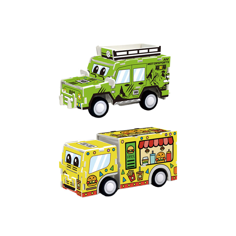 3D Puzzle Vehicle Set