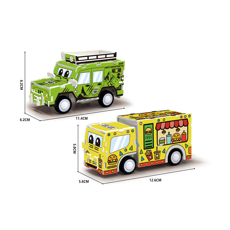 3D Puzzle Vehicle Set
