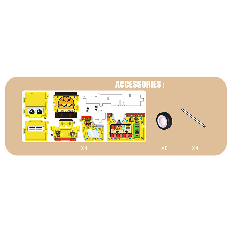 3D Puzzle Vehicle Set