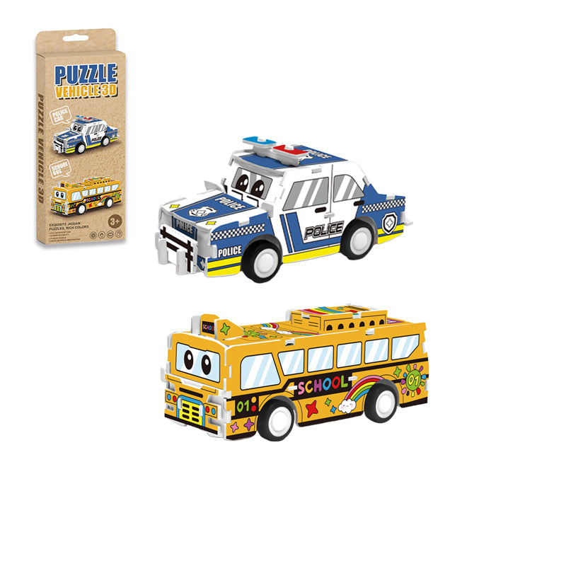 3D Puzzle Vehicle Set