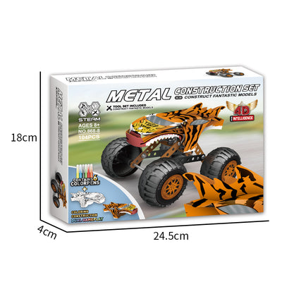 104Pcs Metal Blocks