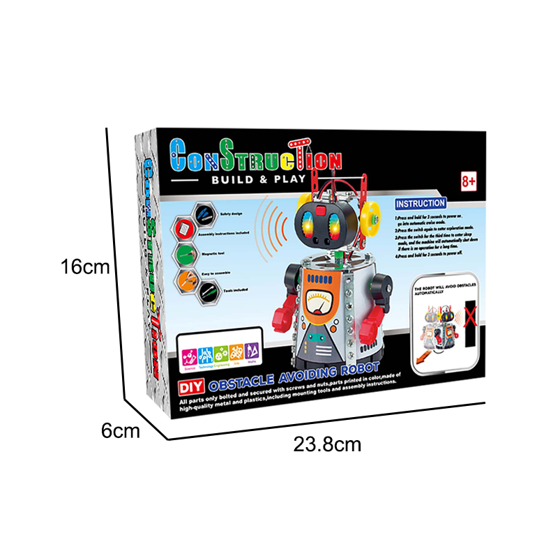 DIY Metal Block Robot