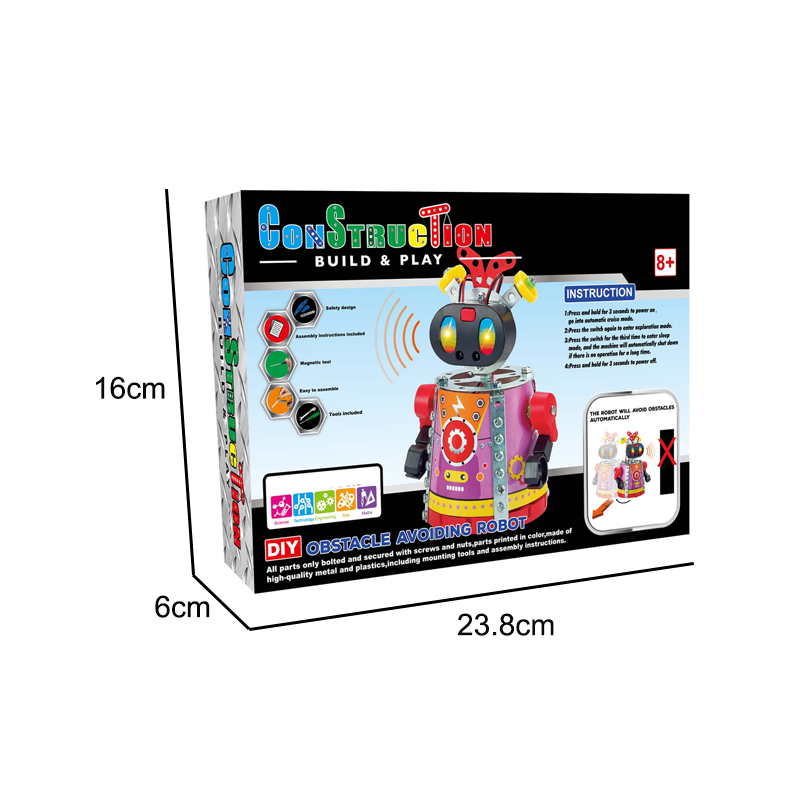 DIY Metal Block Robot