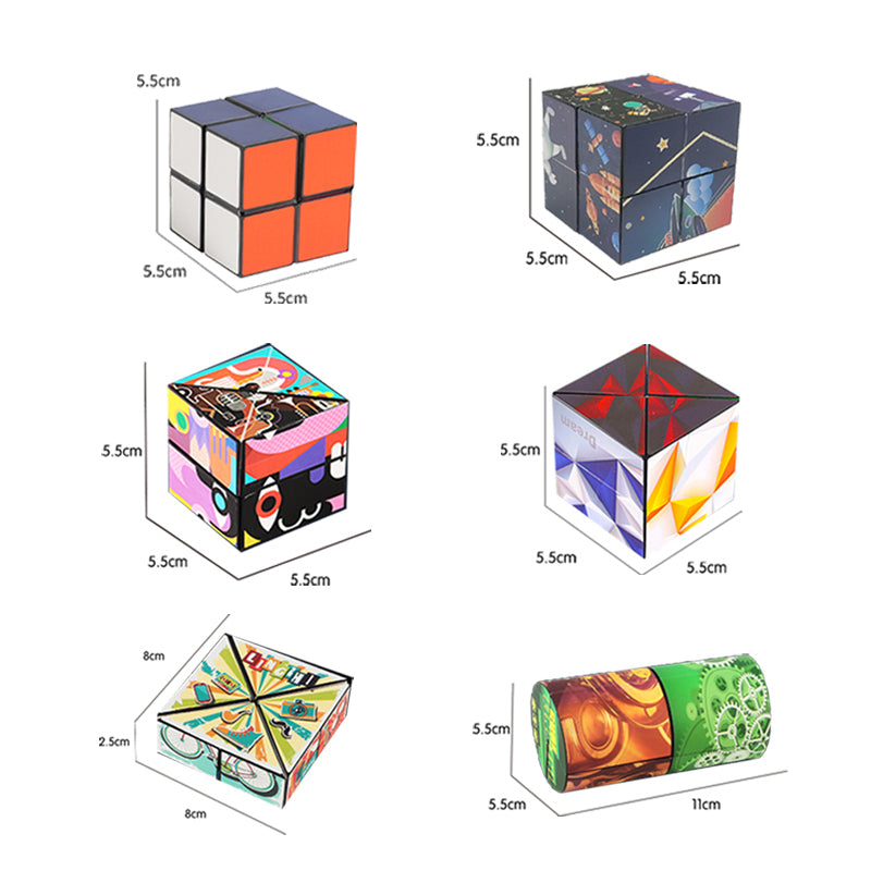 6 Asstd Magic Cube