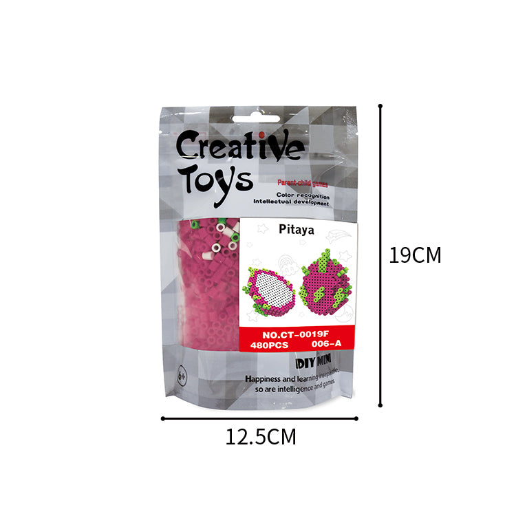 6 Styles Fruit Ironing Beads