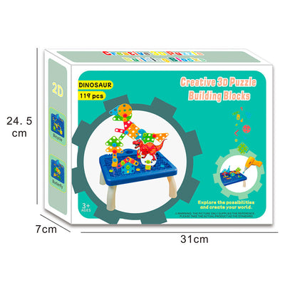 120Pcs Brains Puzzle Bead