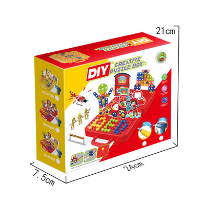 183Pcs Diy Creative Puzzle Box