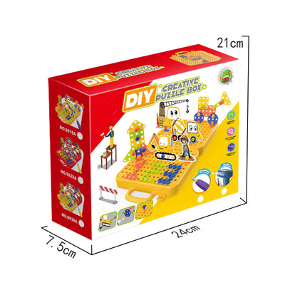 2 In 1 Diy Creative Puzzle Box(226Pieces)