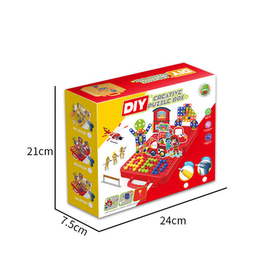 263Pcs Diy Creative Puzzle Box