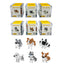 6 Types Pet Dog DIY Micro Building Blocks
